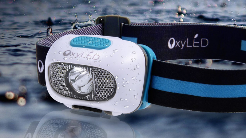 OxyLED USB Rechargeable Headlight, $9 with code OXY1HL02